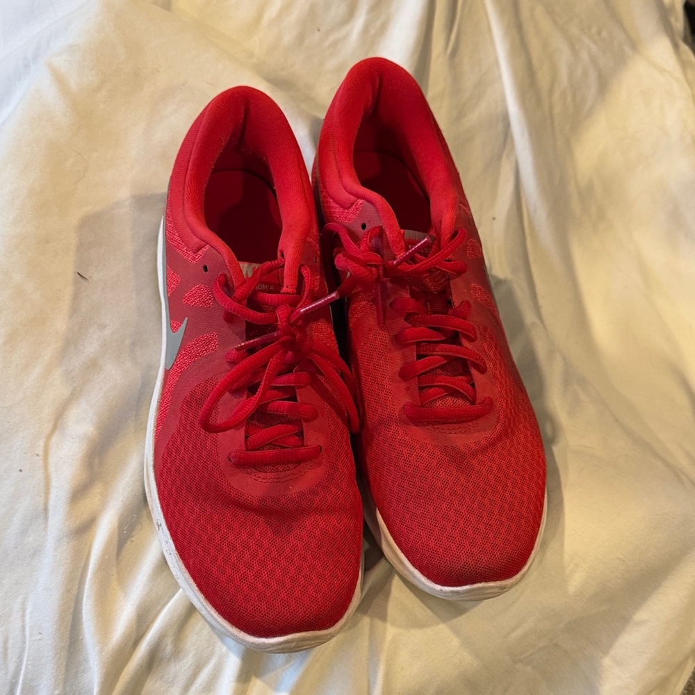 Nike Red Running Shoes
